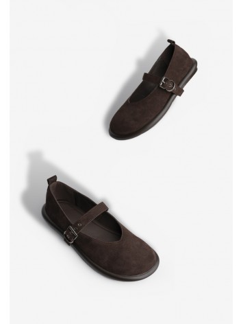 Балетки замшеві жіночі Fidelitti