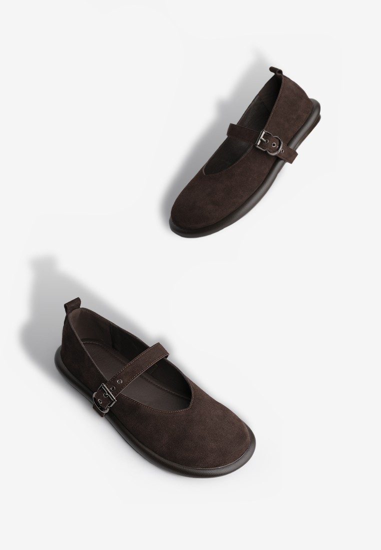 Балетки замшеві жіночі