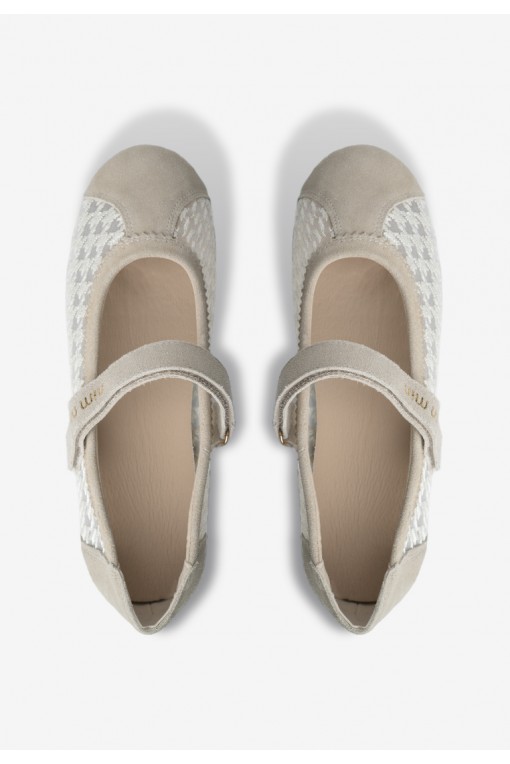 Балетки замшеві жіночі Fidelitti