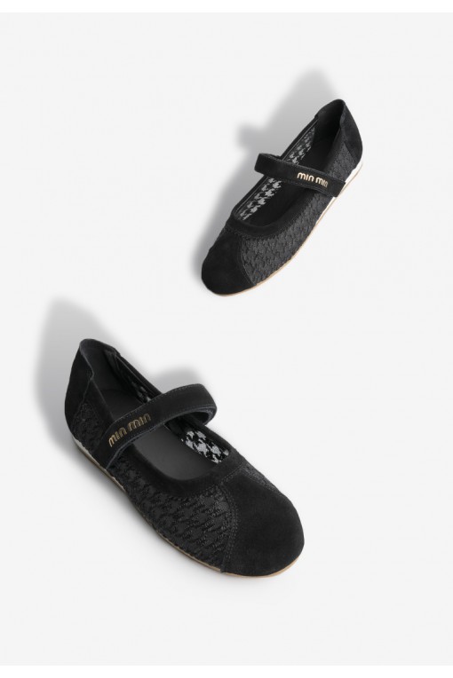 Балетки замшеві жіночі Fidelitti