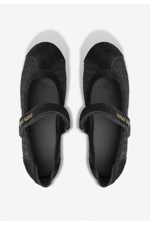 Балетки замшеві жіночі Fidelitti