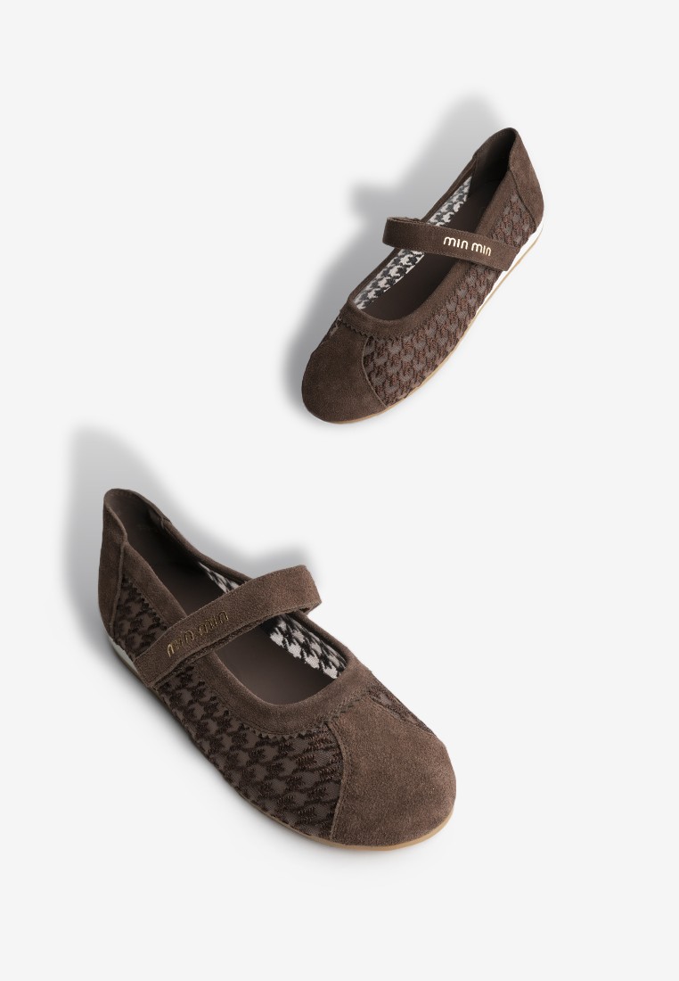 Балетки замшеві жіночі