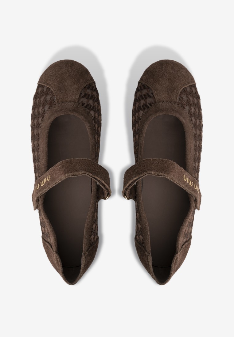 Балетки замшеві жіночі