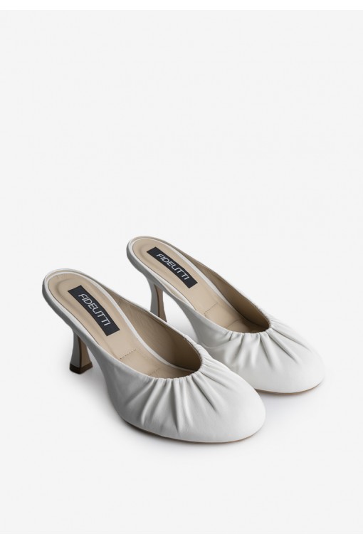 Мюлі шкіряні жіночі Fidelitti