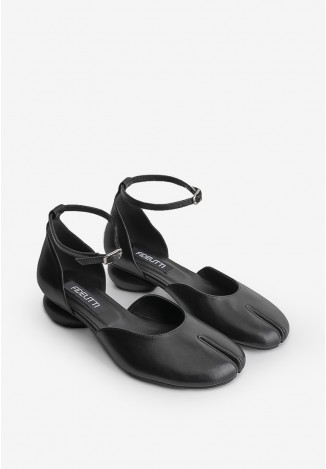 Туфлі табі шкіряні жіночі