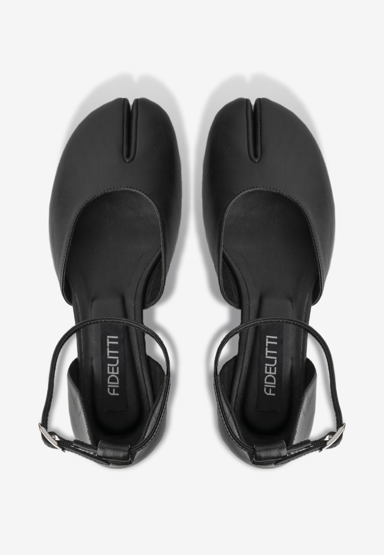 Туфлі табі шкіряні жіночі