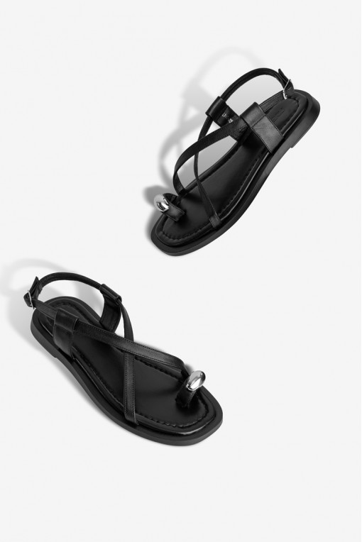 Босоніжки шкіряні жіночі Fidelitti