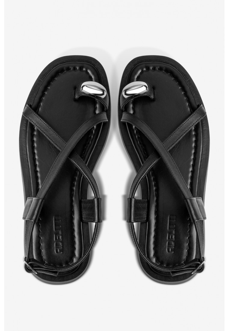 Босоніжки шкіряні жіночі