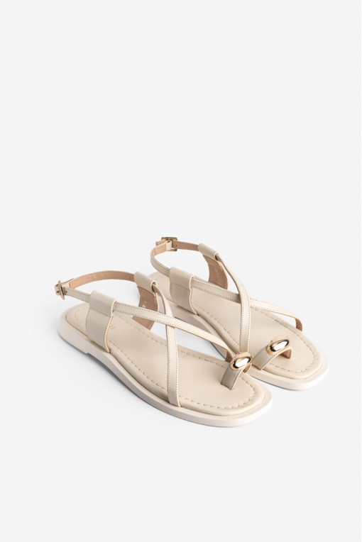 Босоніжки шкіряні жіночі Fidelitti