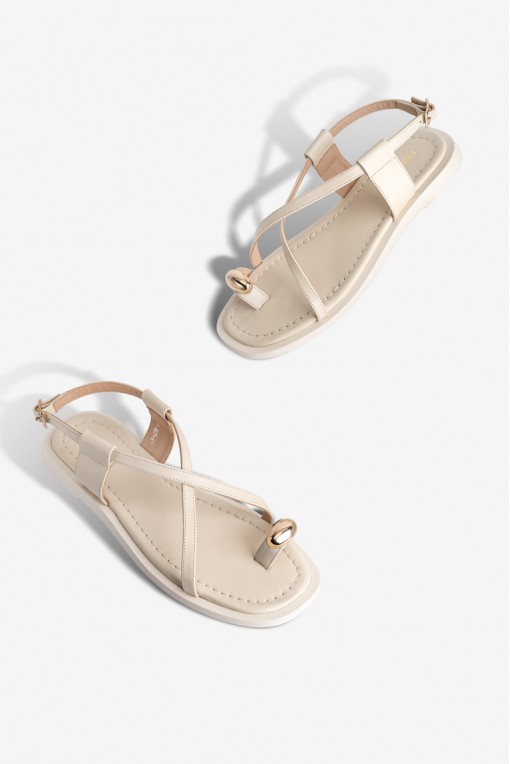 Босоніжки шкіряні жіночі Fidelitti