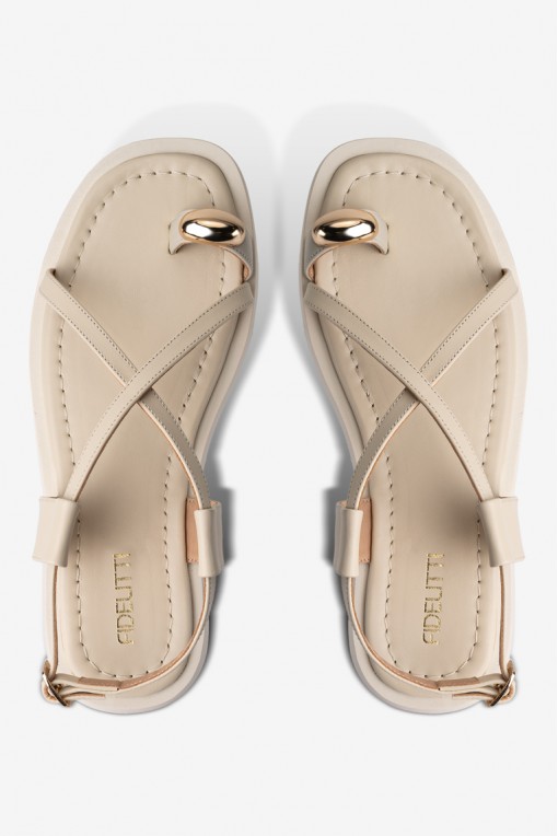 Босоніжки шкіряні жіночі Fidelitti