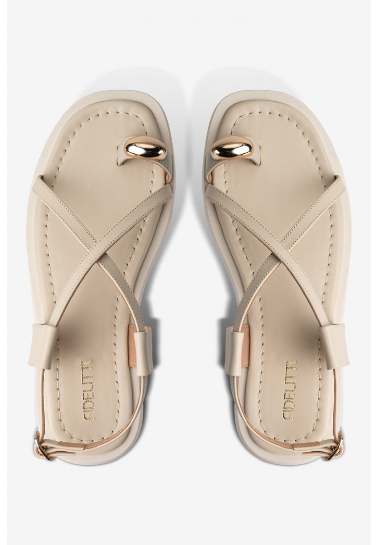 Босоніжки шкіряні жіночі