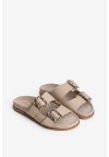Шльопанці шкіряні жіночі Fidelitti