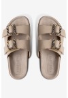 Шльопанці шкіряні жіночі Fidelitti