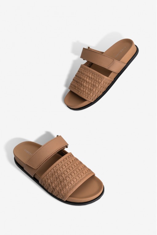 Шльопанці шкіряні жіночі Fidelitti