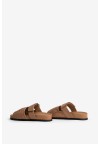 Шльопанці шкіряні жіночі Fidelitti