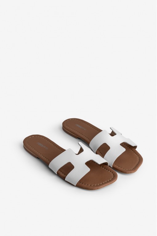 Шльопанці шкіряні жіночі Fidelitti