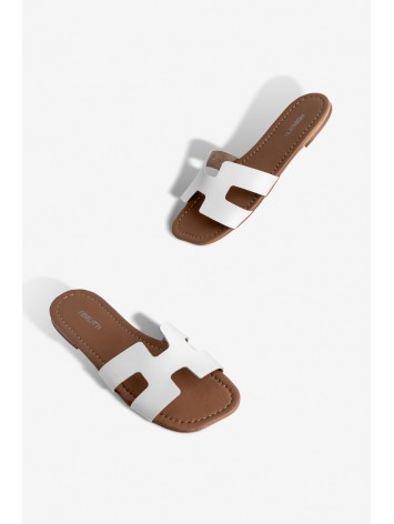 Шльопанці шкіряні жіночі Fidelitti