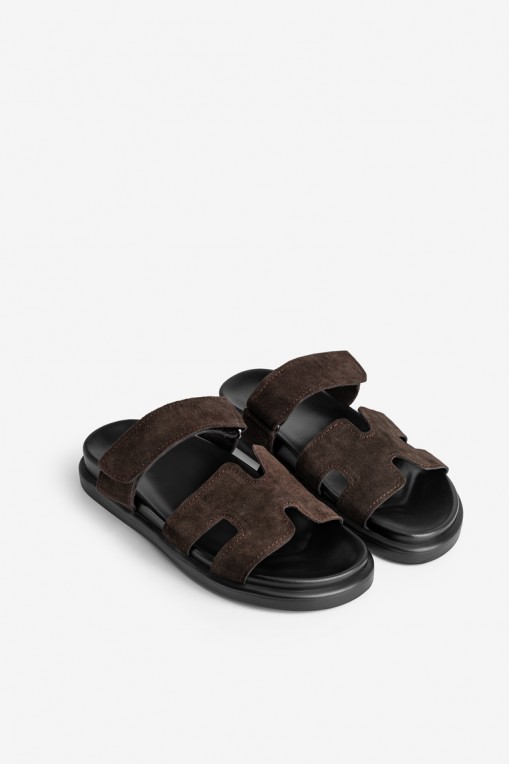 Шльопанці шкіряні жіночі Fidelitti