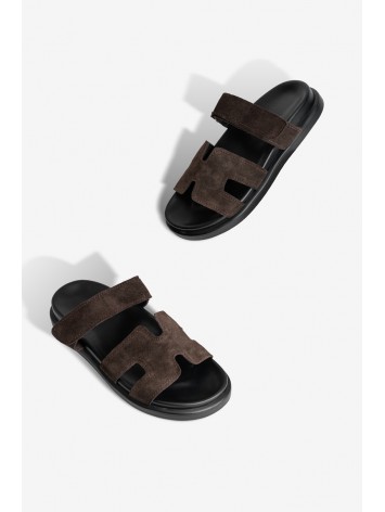 Шльопанці шкіряні жіночі Fidelitti