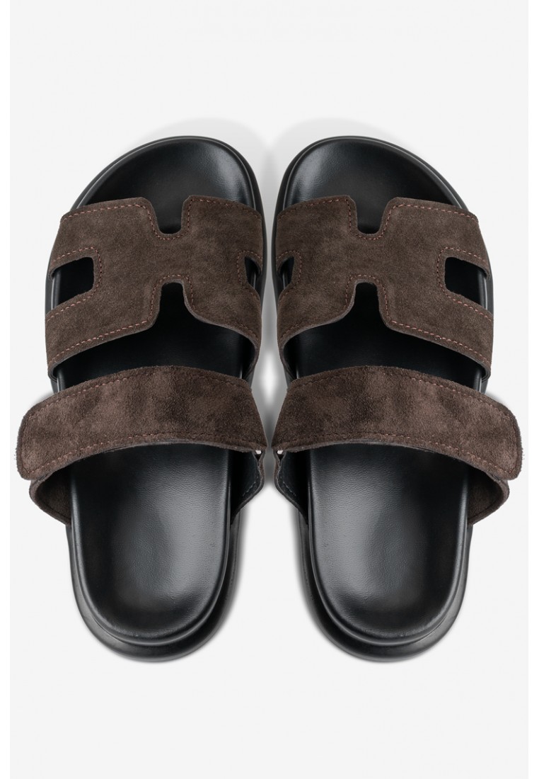 Шльопанці шкіряні жіночі