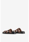 Шльопанці шкіряні жіночі Fidelitti