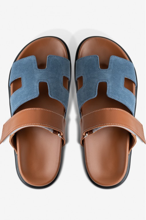 Шльопанці шкіряні жіночі Fidelitti