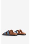 Шльопанці шкіряні жіночі Fidelitti