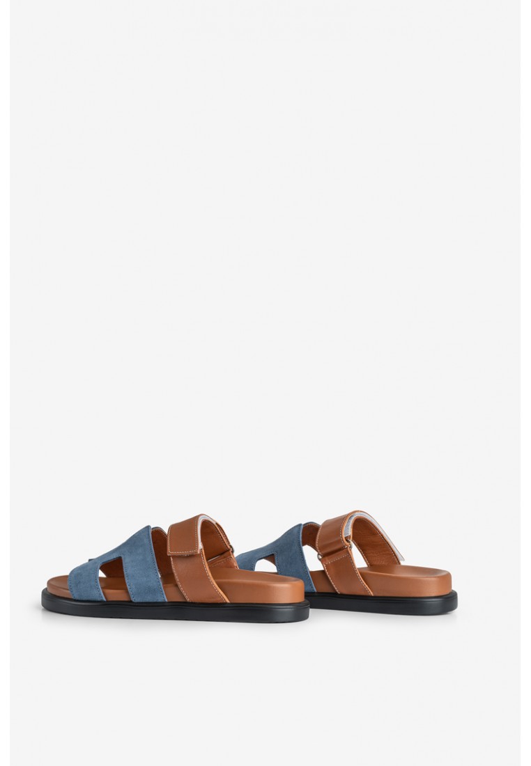 Шльопанці шкіряні жіночі