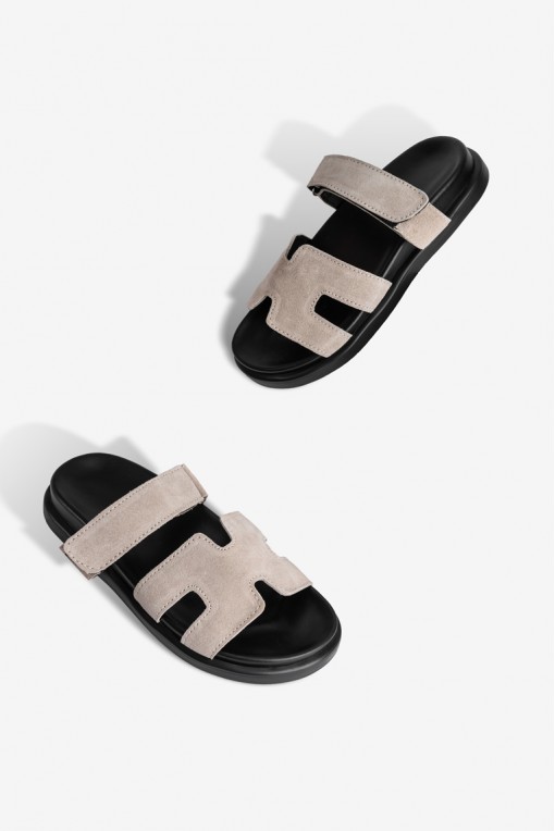 Шльопанці шкіряні жіночі Fidelitti