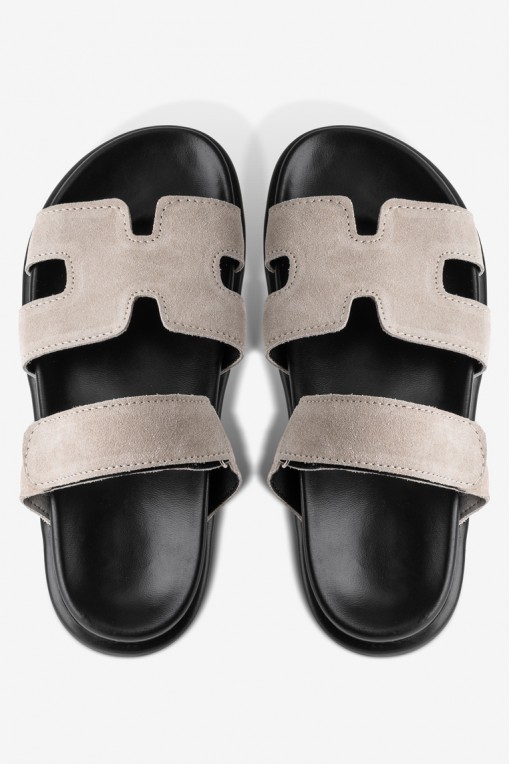 Шльопанці шкіряні жіночі Fidelitti