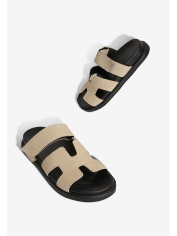 Шльопанці шкіряні жіночі Fidelitti