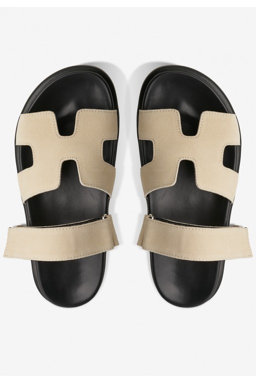 Шльопанці шкіряні жіночі Fidelitti