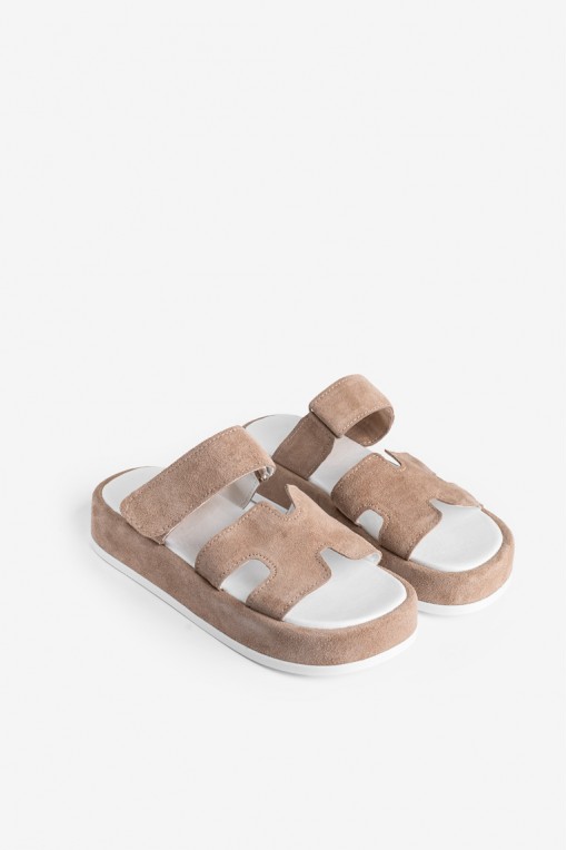 Шльопанці шкіряні жіночі Fidelitti