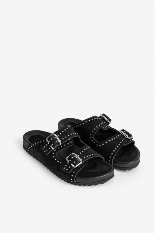 Шльопанці шкіряні жіночі Fidelitti