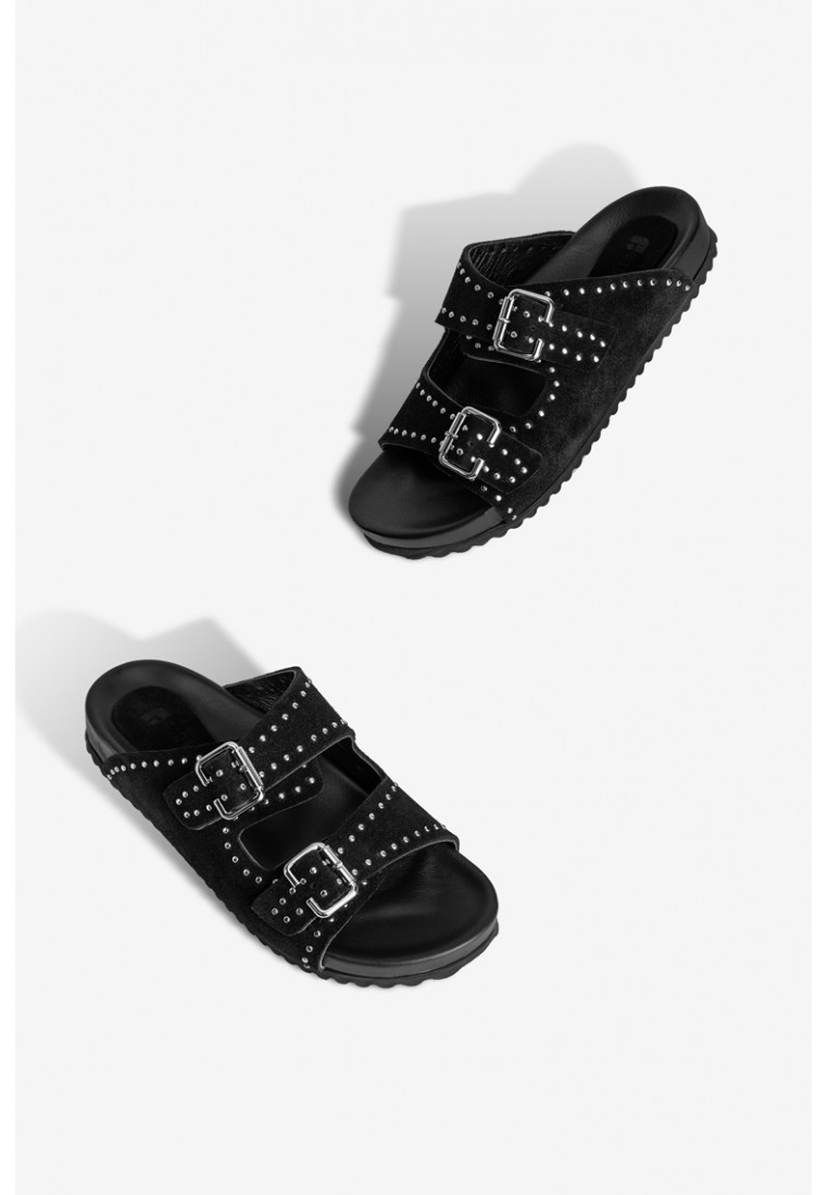 Шльопанці шкіряні жіночі