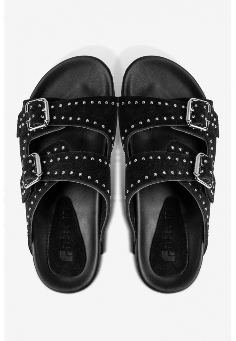 Шльопанці шкіряні жіночі