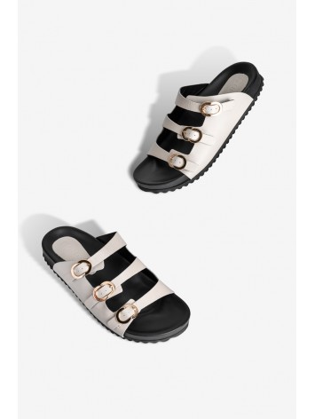 Шльопанці шкіряні жіночі Fidelitti