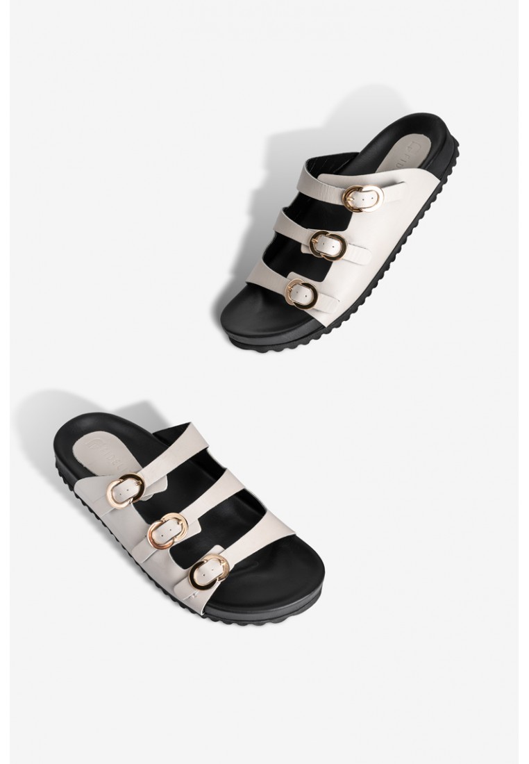 Шльопанці шкіряні жіночі