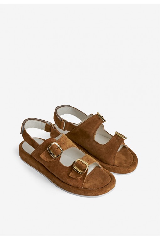 Босоніжки шкіряні жіночі Fidelitti