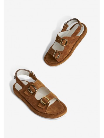 Босоніжки шкіряні жіночі Fidelitti