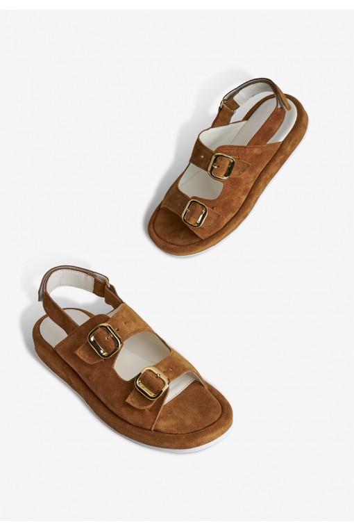 Босоніжки шкіряні жіночі Fidelitti