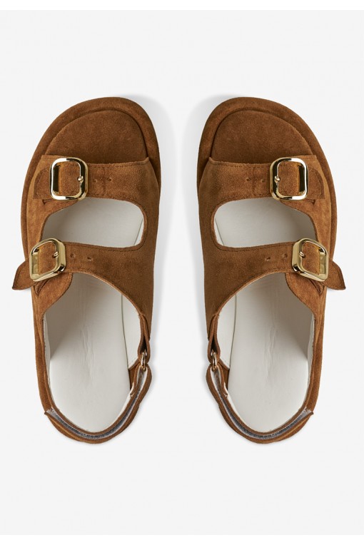 Босоніжки шкіряні жіночі Fidelitti