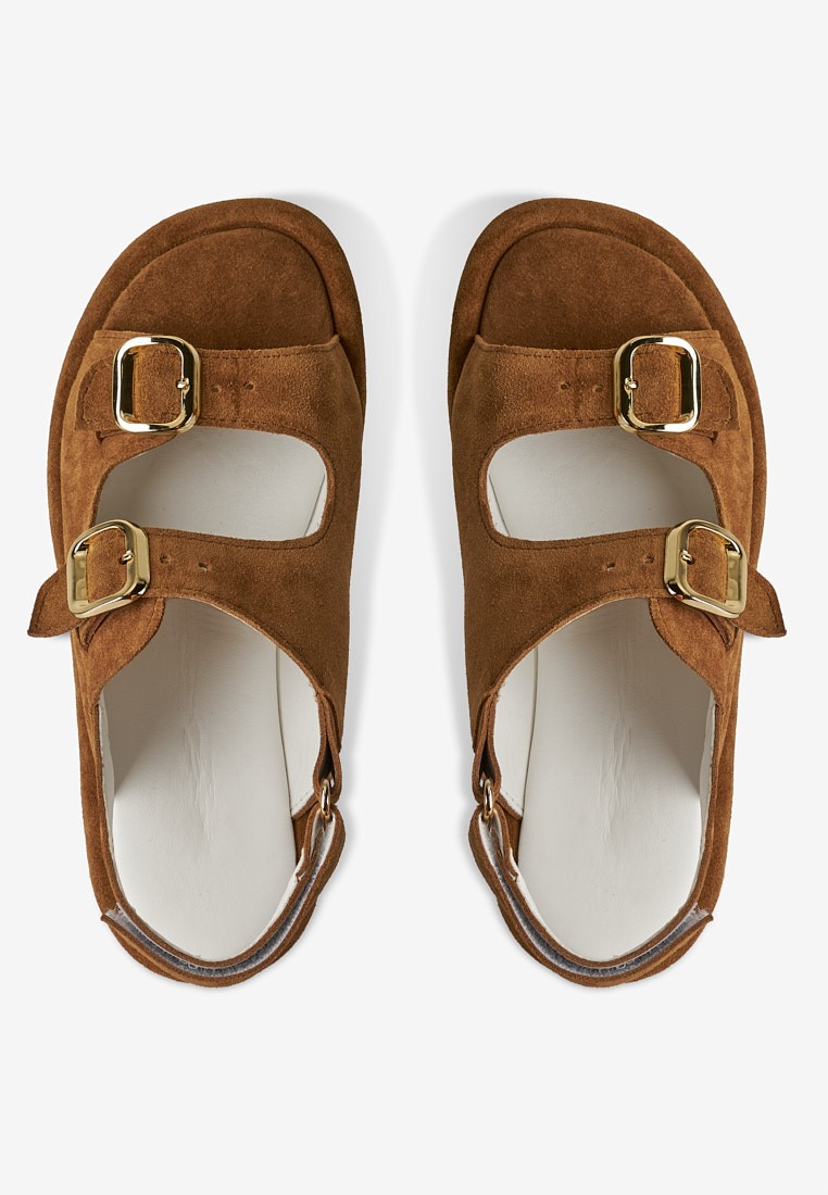 Босоніжки шкіряні жіночі