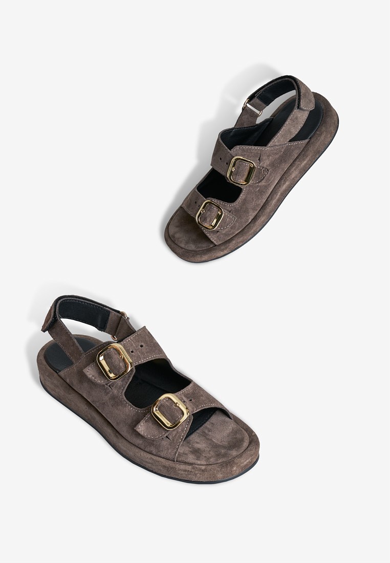 Босоніжки замшеві жіночі