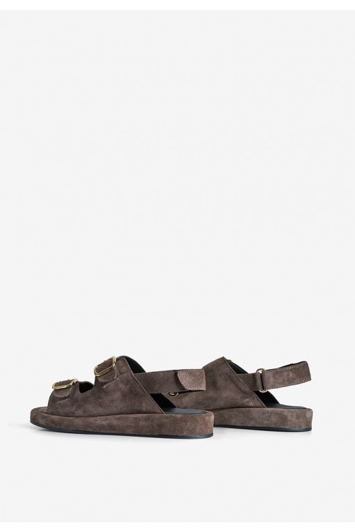 Босоніжки замшеві жіночі Fidelitti