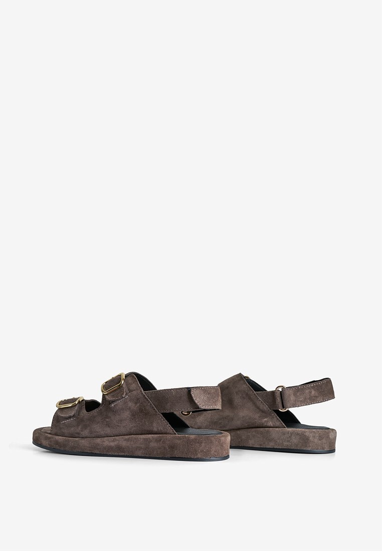 Босоніжки замшеві жіночі