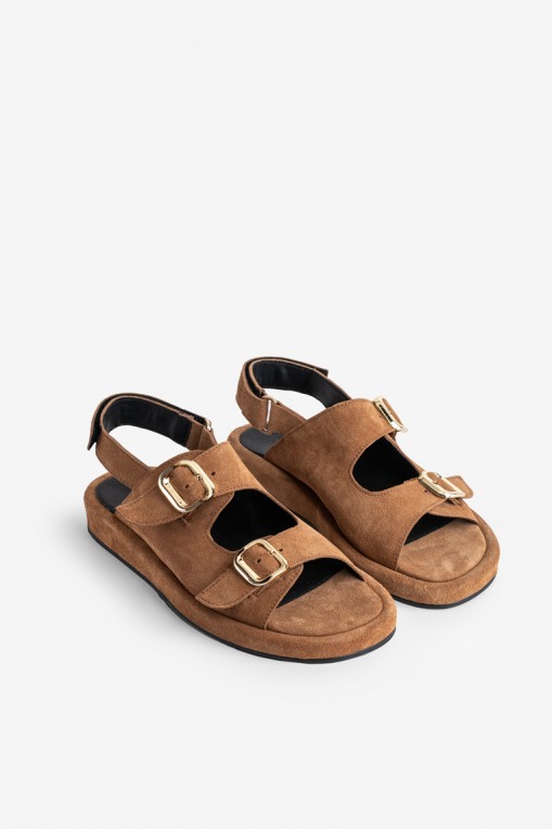 Босоніжки замшеві жіночі Fidelitti