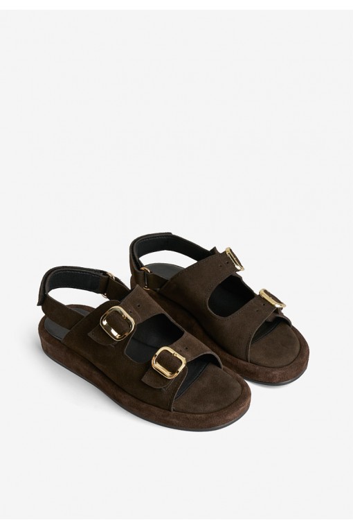 Босоніжки шкіряні жіночі Fidelitti