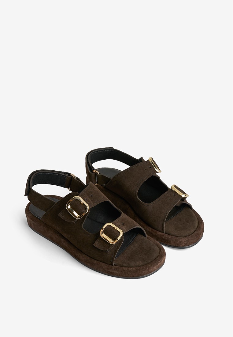 Босоніжки шкіряні жіночі